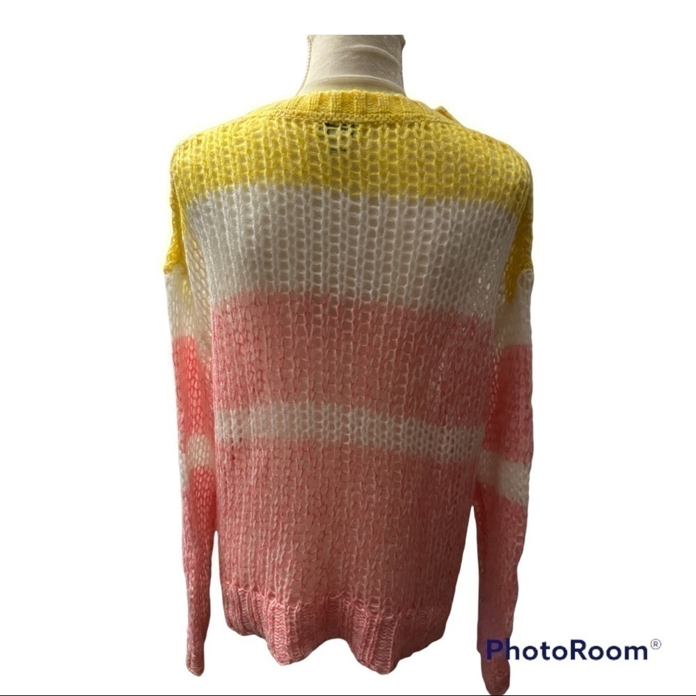 Sundance Julia stripe pullover (lightweight sweater) Size M. GUC - Picture 5 of 8